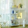 4 tier metal folding shelf