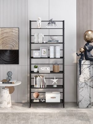 Modern display storage shelf 6 tier for Living room,Study room