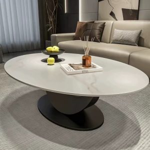 Coffee table with metal base for Living