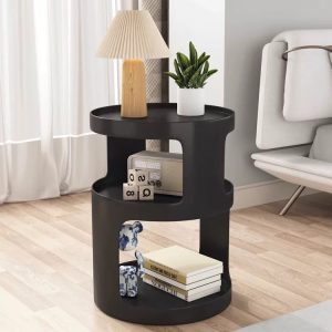 Modern metal side table and nightstand