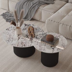 Modern coffee table & end table,Living room,Loft