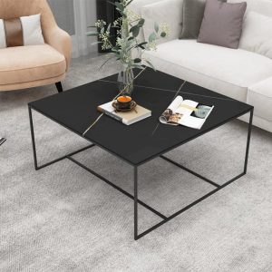 Modern square coffee table for living room,studio apartment