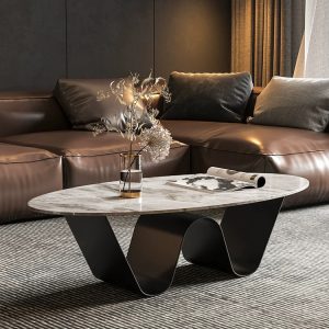 Modern oval coffee table for living room,club