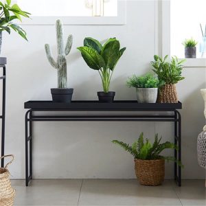 metal flower plant stand