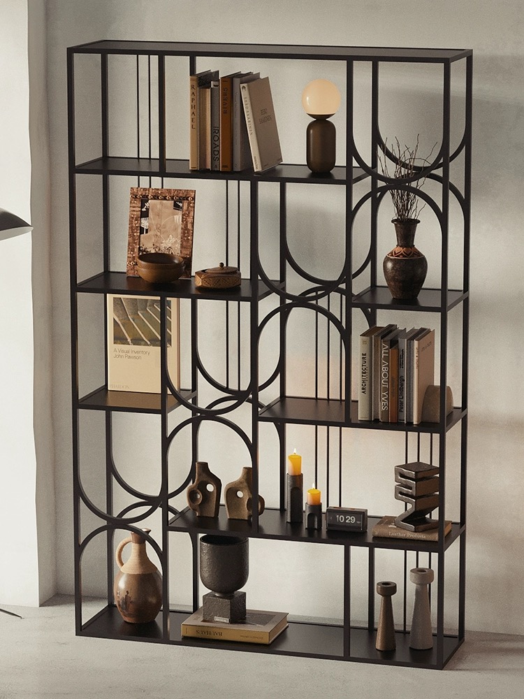 Creative Geometry Display shelf,Bookshelf for Home office,Living room