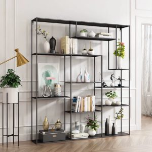 Modern display rack storage shelf for Home office