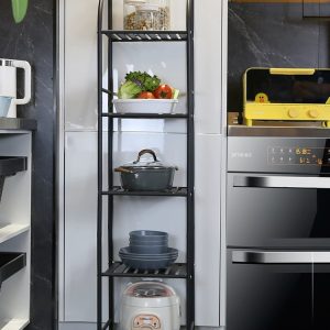 Bathroom storage rack ,Laundry shelving organizer