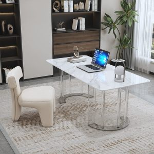 Nordic writing desk and chair set, for Home office,Loft