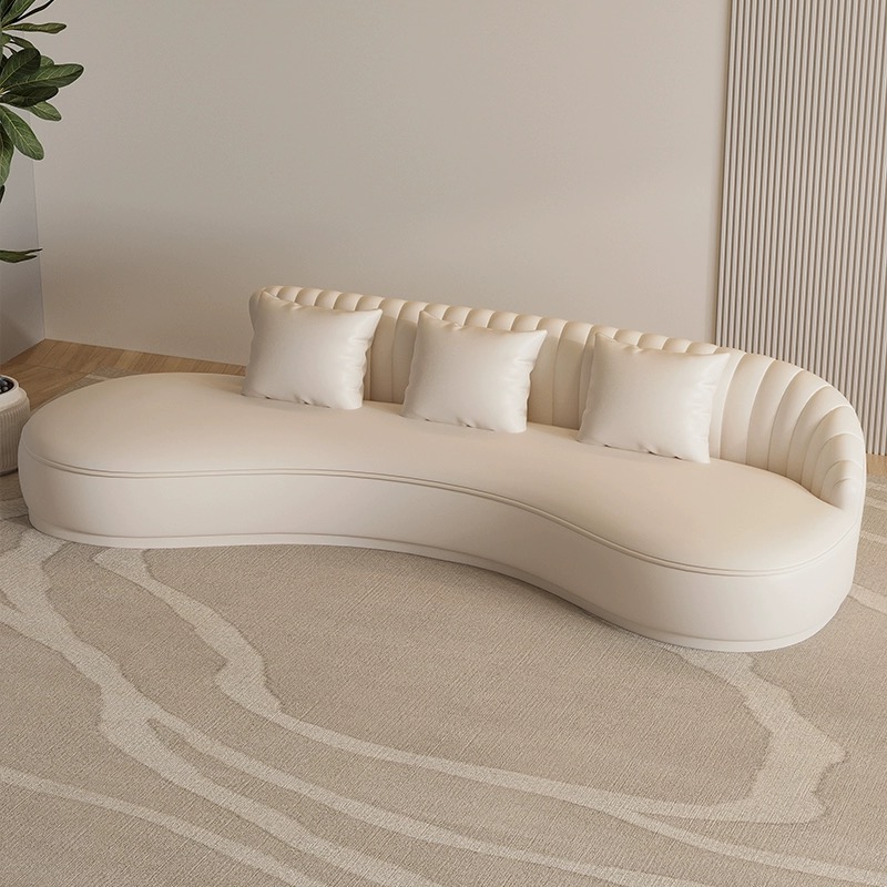 3-Seater artificial leather sofa for Living room