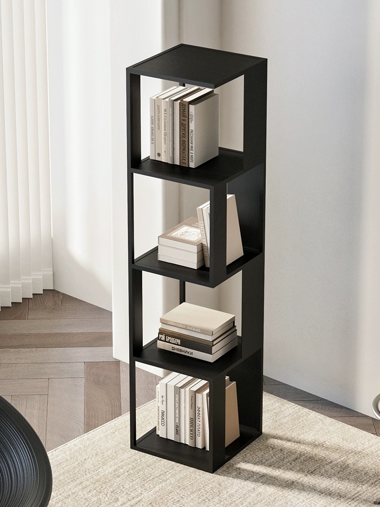 Modern cool black bookshelf for Home office